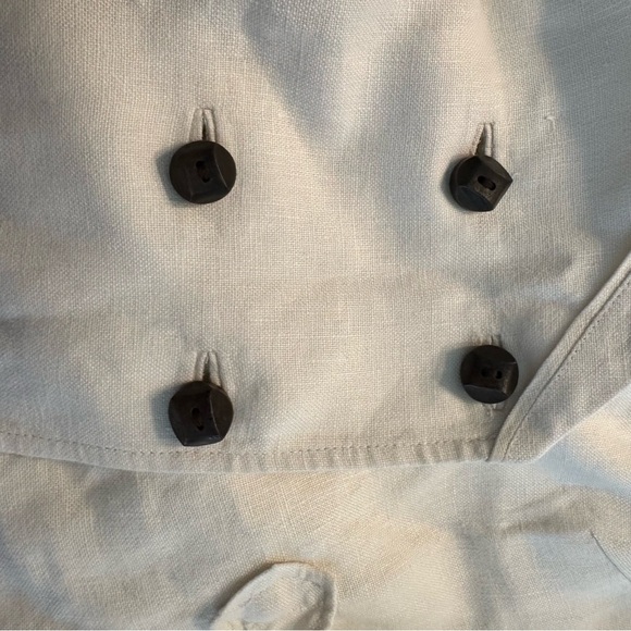 Koto Bofolo Anthropologie Linen Shirt Dress  Size 00 (a4 - Picture 10 of 13
